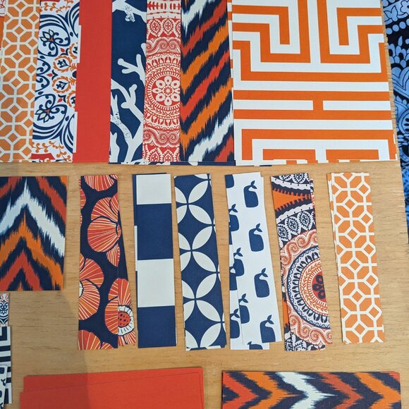 Blue & Orange Card Making Kit - Picture 4 of 4